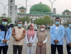 Cegah Dampak Kabut Asap, BKPRMI Tebo Gelar Aksi Bagi Masker