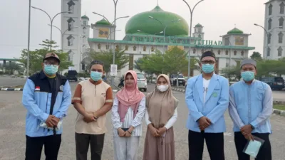 Cegah Dampak Kabut Asap, BKPRMI Tebo Gelar Aksi Bagi Masker