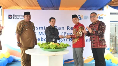 Dukung Kemudahan Layanan Perbankan, Wakil Ketua I DPRD Tebo Hadiri Peresmian Bank Mandiri