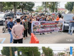 Wartawan Minta Bukti, Bukan Lari dari Kenyataan: SWM Geruduk Mapolres Merangin, Kecewa Kapolres Tak Temui Massa