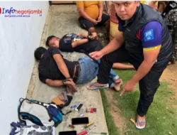 Tim Crocodile Polsek Bathin II Pelayang Gagalkan Pelarian Dua Terduga Pencuri Mobil dari Padang