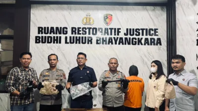 Satreskrim Polres Merangin Ungkap Kasus Pembacokan Suami oleh Istri Siri di Pamenang Barat