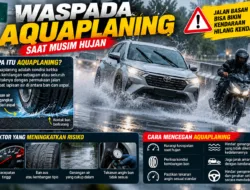 Musim Hujan Tiba, Waspadai Aquaplaning yang Bisa Bikin Kendaraan Hilang Kendali